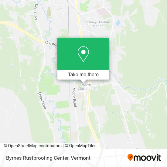 Byrnes Rustproofing Center map