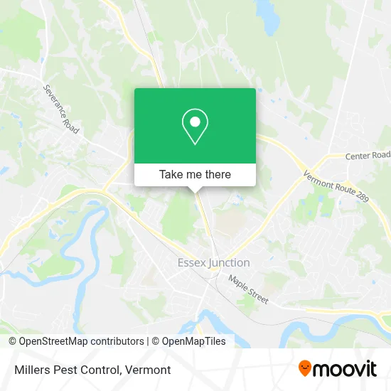 Millers Pest Control map