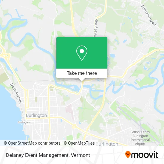 Delaney Event Management map