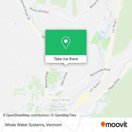 Whale Water Systems map