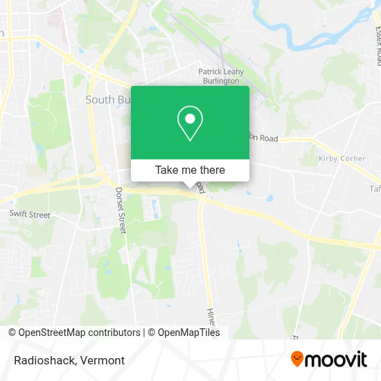 Radioshack map