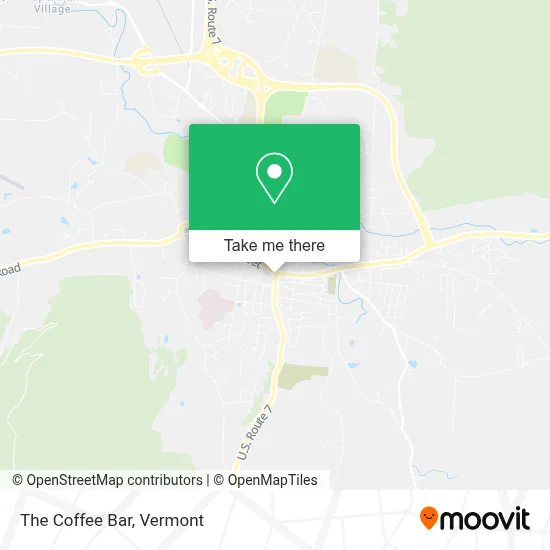 The Coffee Bar map