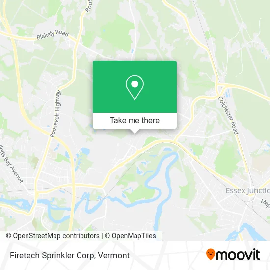 Firetech Sprinkler Corp map