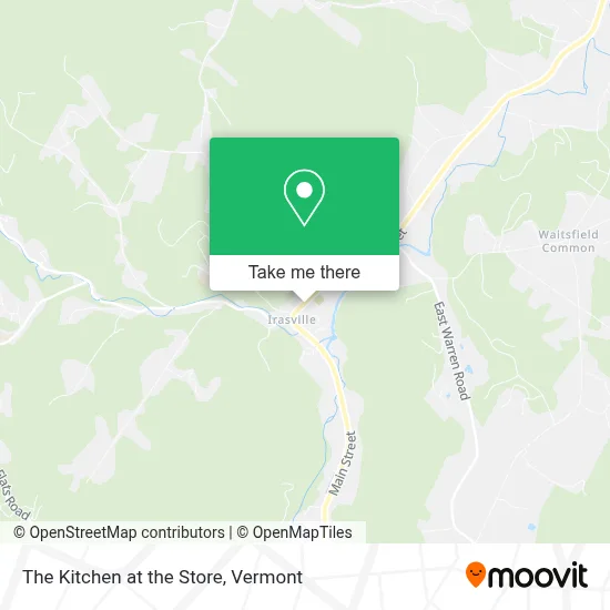 The Kitchen at the Store map