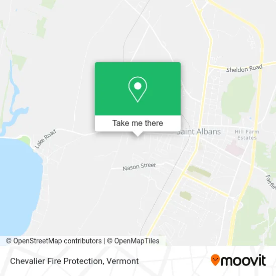 Chevalier Fire Protection map