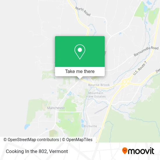 Cooking In the 802 map