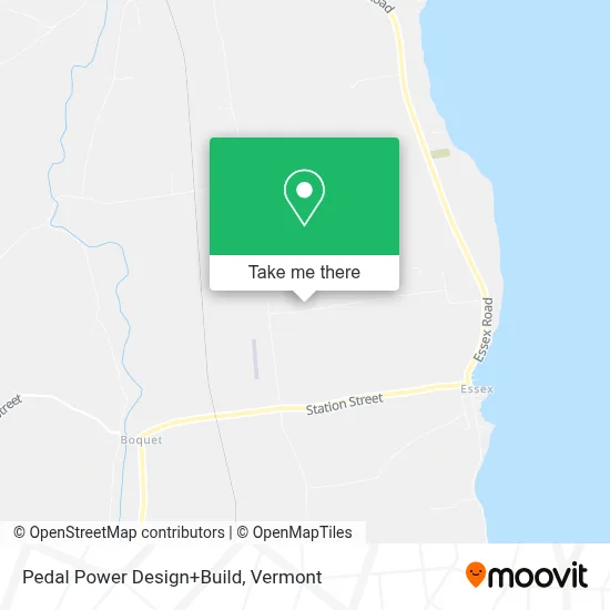 Pedal Power Design+Build map