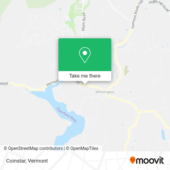 Coinstar map
