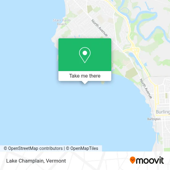 Lake Champlain map
