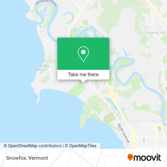 Snowfox map