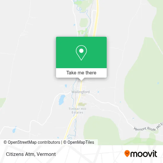 Citizens Atm map