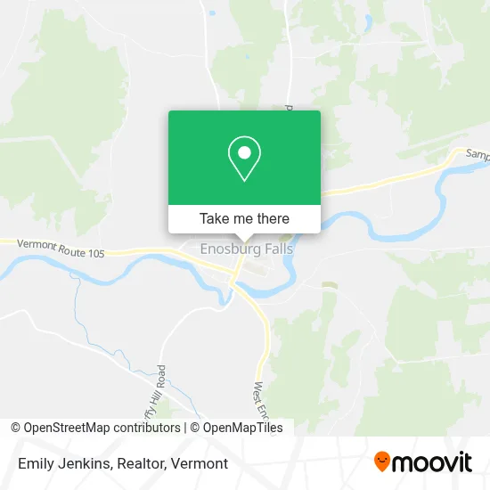 Emily Jenkins, Realtor map