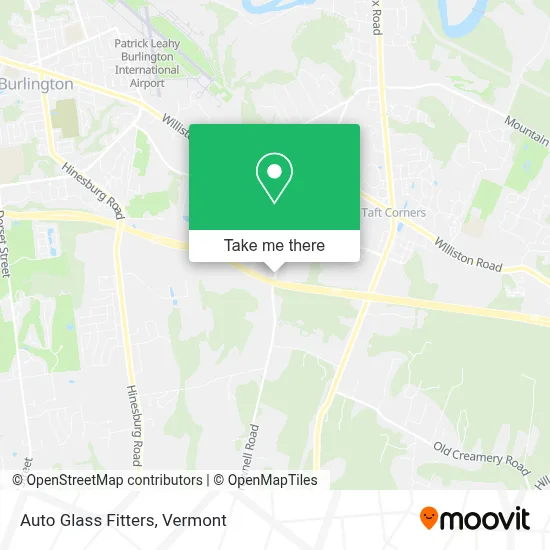 Auto Glass Fitters map
