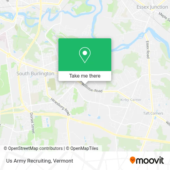 Us Army Recruiting map