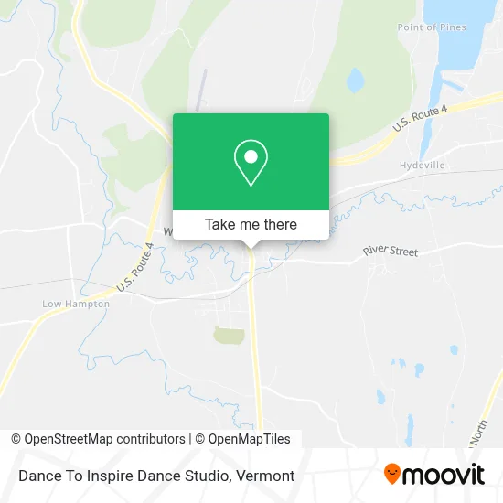 Dance To Inspire Dance Studio map