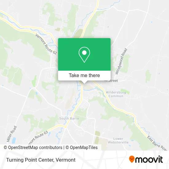 Turning Point Center map