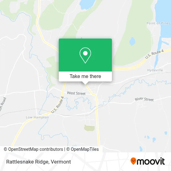 Rattlesnake Ridge map