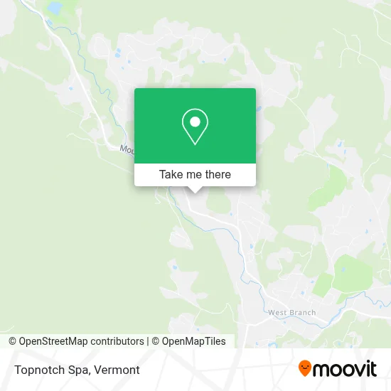 Topnotch Spa map