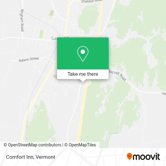 Comfort Inn map