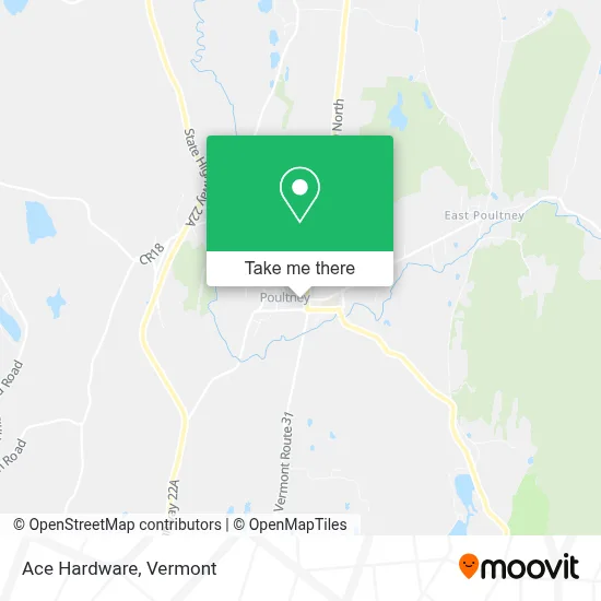 Ace Hardware map
