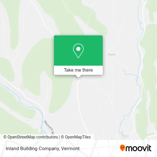 Inland Building Company map