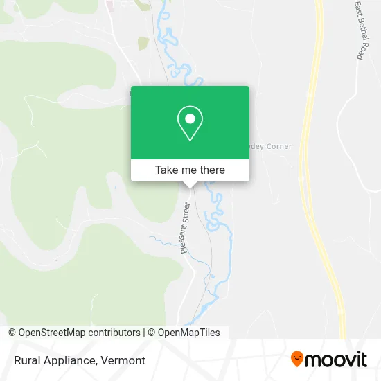 Rural Appliance map