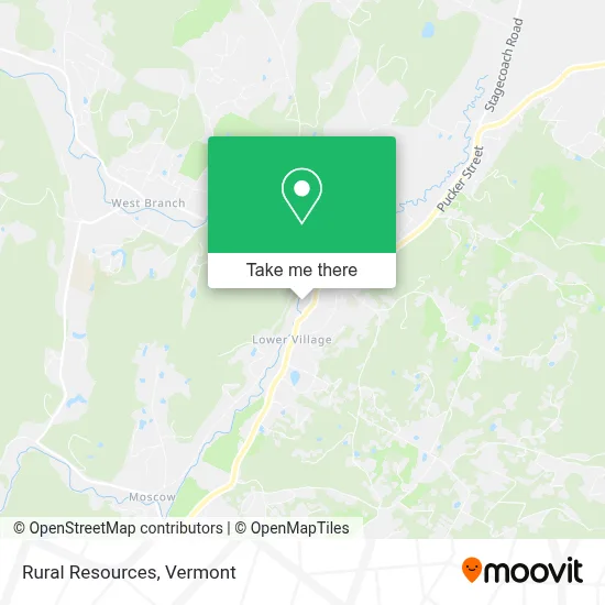 Rural Resources map
