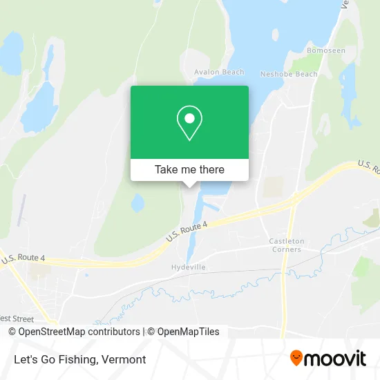 Let's Go Fishing map