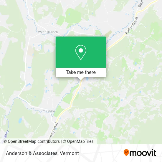 Anderson & Associates map