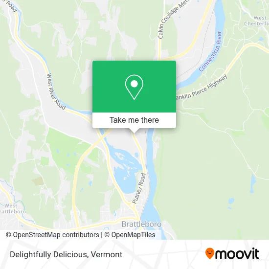 Delightfully Delicious map
