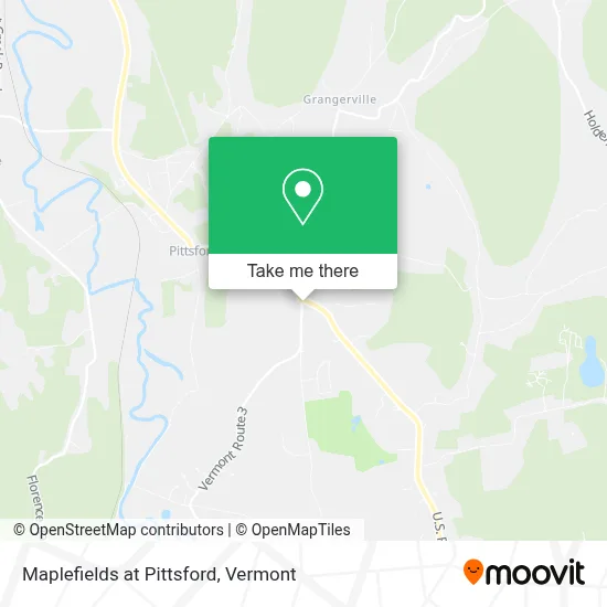 Maplefields at Pittsford map