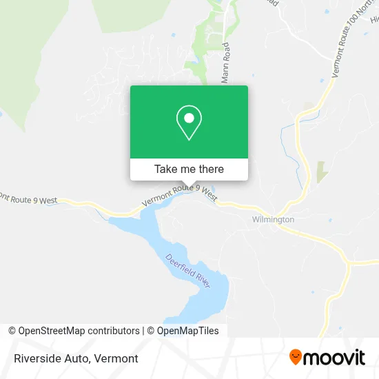 Riverside Auto map