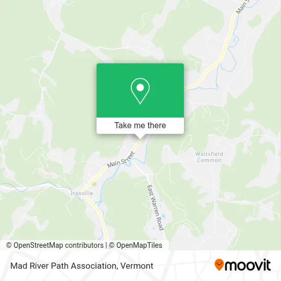 Mad River Path Association map