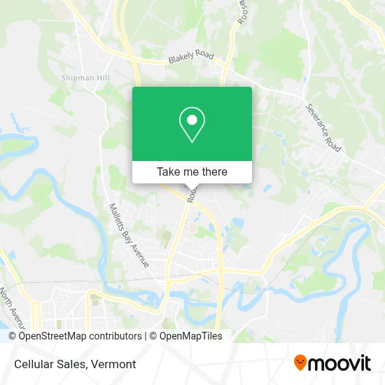 Cellular Sales map