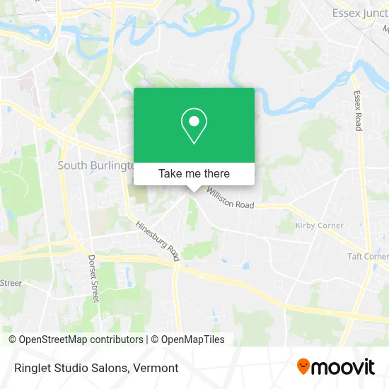 Ringlet Studio Salons map