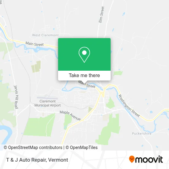 T & J Auto Repair map