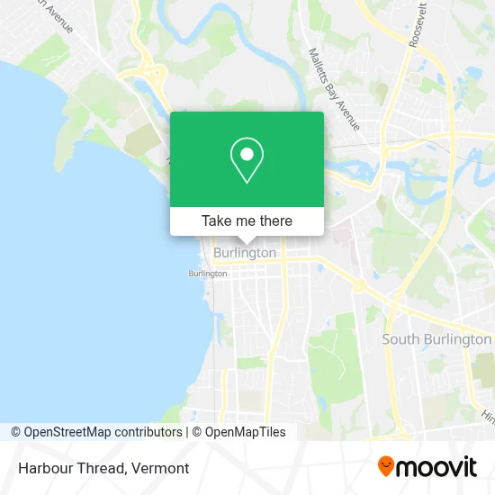 Harbour Thread map