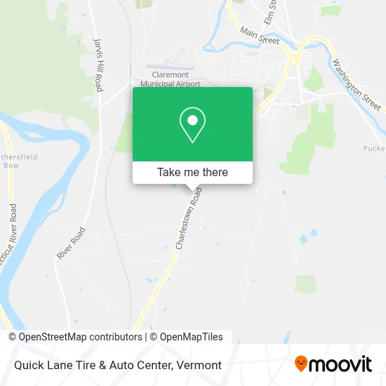 Quick Lane Tire & Auto Center map