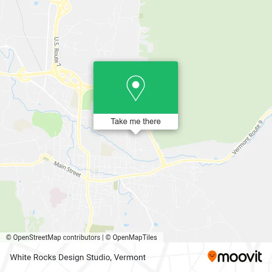 White Rocks Design Studio map