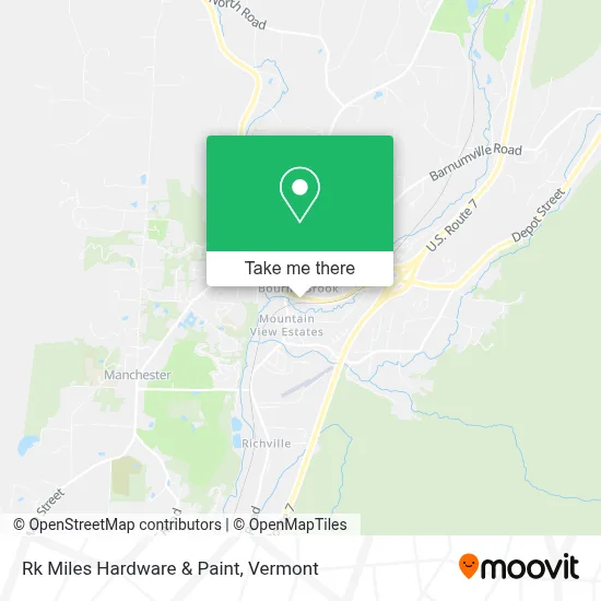 Rk Miles Hardware & Paint map