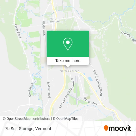 7b Self Storage map