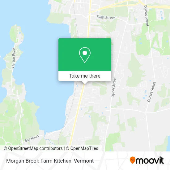 Morgan Brook Farm Kitchen map
