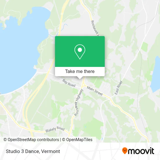 Studio 3 Dance map