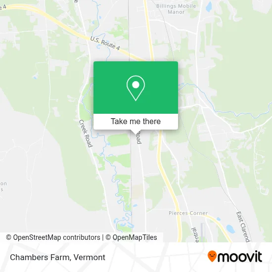 Chambers Farm map