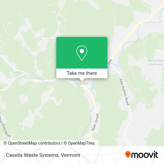 Casella Waste Systems map