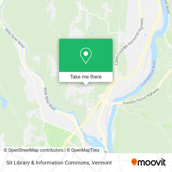 Sit Library & Information Commons map