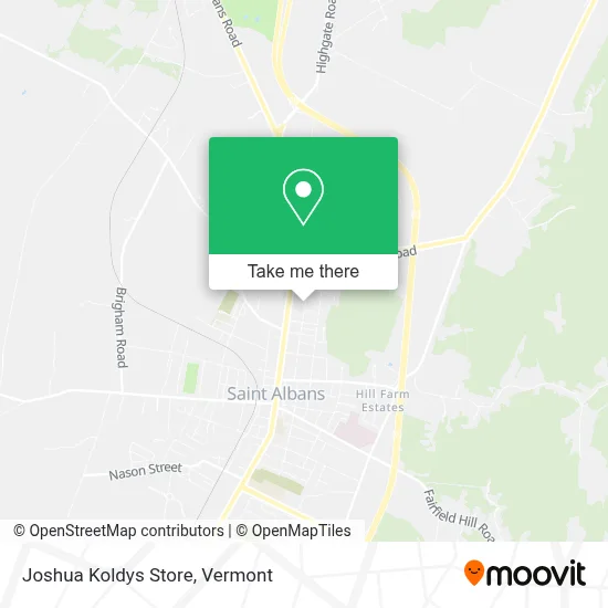 Joshua Koldys Store map