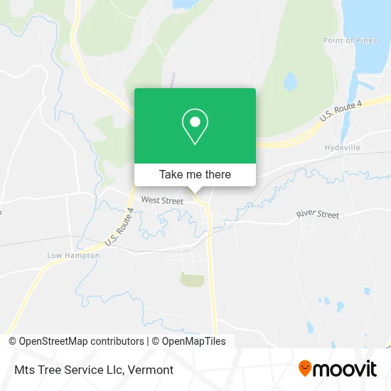 Mts Tree Service Llc map