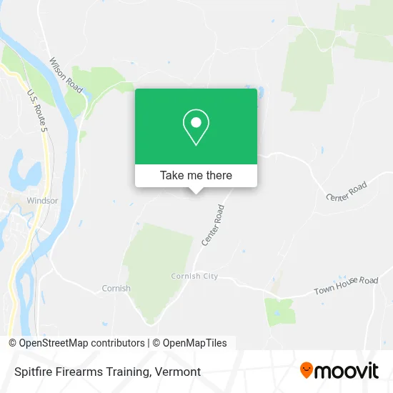 Spitfire Firearms Training map