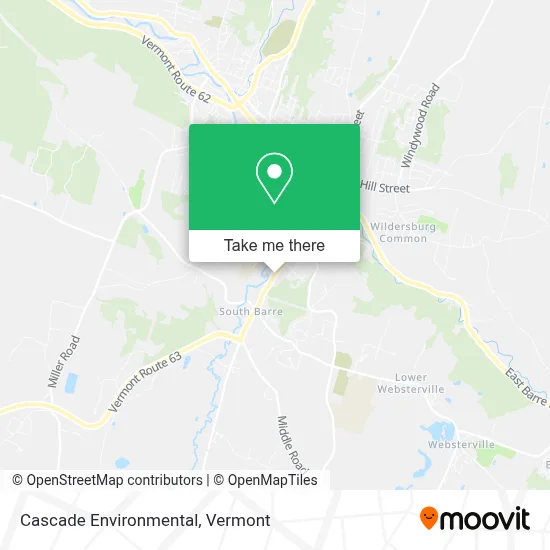 Cascade Environmental map